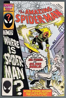 Buy Amazing Spider-Man #279 (1986) 3rd App. & 1st Cover App. Silver Sable  (NM) A • 11.99£