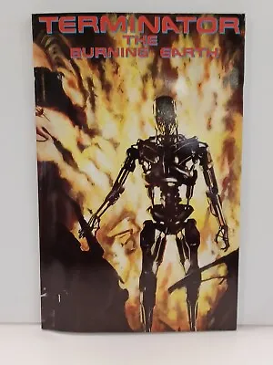 Buy Terminator The Burning Earth Paperback 1st Print 1ST ALEX ROSS COMIC Now Comics • 15.76£