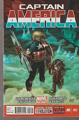 Buy Marvel Comics Captain America #2 (2013) 1st Print Vf+ • 2.25£