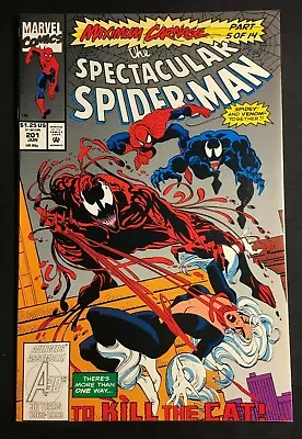 Buy Spectacular Spider Man 201 Maximum Carnage Pt 5 V 1 Venom Morbius Venom Verse • 8.69£