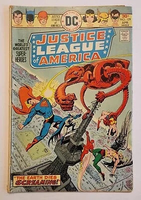 Buy Justice League Of America #129 Earth Dies Screaming! DC Comics 1976 Low Grade • 1.59£