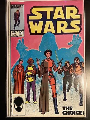 Buy Marvel STAR WARS Comic Book #90 DECEMBER 1984 The Choice FINE  • 3.96£
