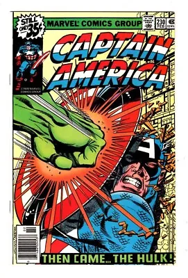 Buy Captain America 230,vf/nm (9.0), Iconic Cover Art, Hulk, Marvel Man (quasar) * • 56.01£