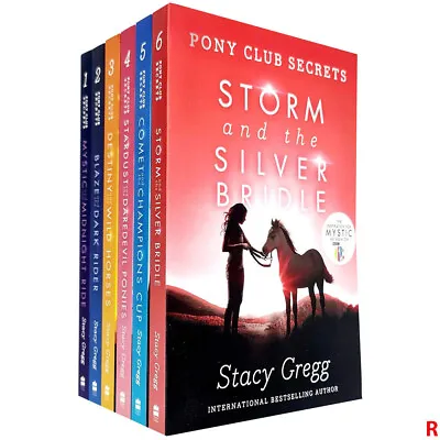 Buy Stacy Gregg Pony Club Secrets Series 1-6 Books Collection Set (Mystic & More)NEW • 32.99£