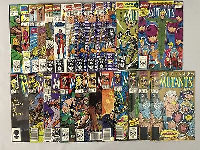 Buy New Mutants Lot 🔥#’s 25,59,75,78,81,82,83,85,86,87 +++! Marvel Comics! • 98.47£
