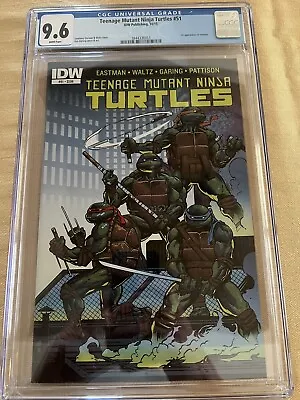 Buy Teenage Mutant Ninja Turtles 51 CGC 9.6 WP 1st First Appearance Of Jennika IDW • 256.34£