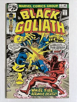 Buy Black Goliath 2 F+ 1976 Marvel Comic Atom Smasher • 11.83£