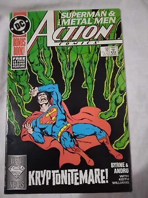 Buy Action Comics (1938 Series) #599 In Very Good + Condition. DC Comics • 2.20£