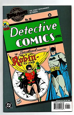 Buy DC Millennium Edition - Detective Comics #38 Reprint - 1st Robin - Batman - NM • 7.88£