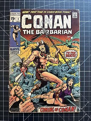 Buy Conan The Barbarian # 1 1970 Marvel Comics • 160.49£