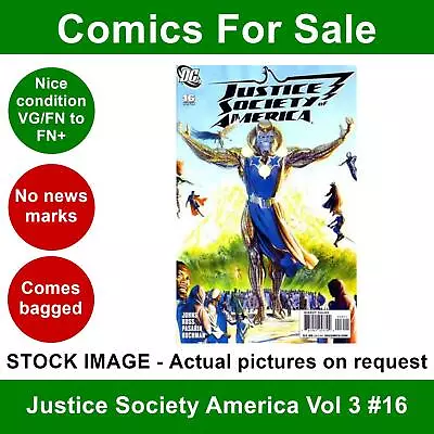 Buy DC Justice Society America Vol 3 #16 Comic - VG/FN+ 01 July 2008 • 3.99£