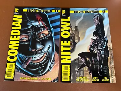 Buy DC Comics Before Watchmen Nite Owl Comedian August 2012, White Pages*======= • 7.99£