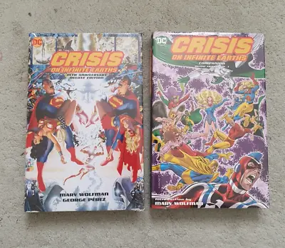 Buy CRISIS ON INFINITE EARTHS 35TH ANNIVERSARY DELUXE EDITION And Companion Vol 1 HC • 19£