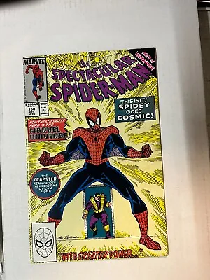 Buy The Spectacular Spider-Man #158 (1989) Copper Age Marvel Comic 1st Cosmic Spidey • 2.37£