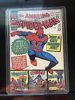 Buy Amazing Spider Man 38   2nd Cameo App Mary Jane  Last Ditko Issue • 178.42£