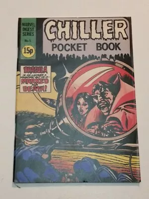 Buy Chiller #5 Marvel Digest Series Dracula British Comic Pocket Book • 7.99£