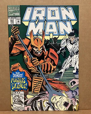 Buy Iron Man #281 (Marvel, 1992) 1st War Machine Cameo (Armor Wars, MCU, Disney+) • 15.98£