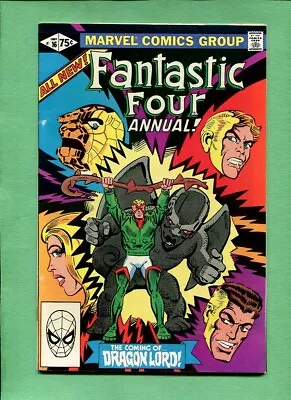 Buy Fantastic Four King-Size Annual #16 Dragon Man Marvel Comics 1981 Steve Ditko • 1.99£