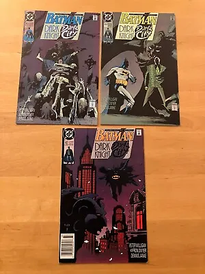 Buy BATMAN #452- 454 DARK KNIGHT DARK CITY MINI-SERIES Run Of 3 Comics • 6.33£