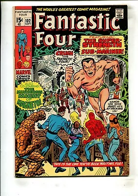 Buy Fantastic Four #102 (6.0) John Romita Sr!! 1970 • 20.05£
