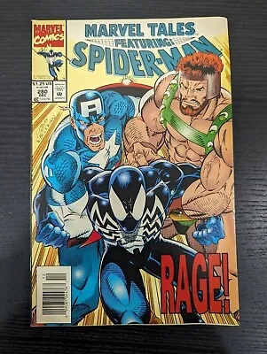 Buy Marvel Tales #280 Reprints Amazing Spider-Man #270! Black Suit Cover! Newsstand • 2.40£