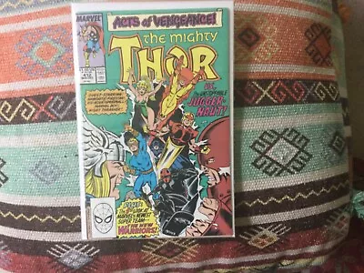 Buy The Mighty Thor #412 Dec 1989 First Full App Of The New Warriors Nice Key 🔑 • 10£