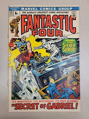Buy Fantastic Four The Secret Of Gabriel Vol 1 #121 April 1972 Marvel Comic Book • 100.53£