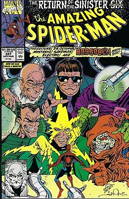 Buy Amazing Spider-Man(Marvel-1963)#337-KEY-2ND FULL APPR. OF THE SINISTER SIX(7.0) • 23.65£
