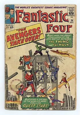Buy Fantastic Four #26 FR/GD 1.5 1964 • 48.25£