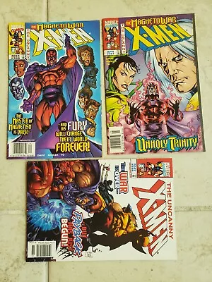 Buy Marvel's Uncanny Xmen #366-368 Full Run Magneto War Arc NM FREE SHIPPING • 11.98£