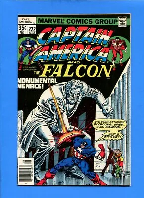 Buy Captain America #222 The Falcon Marvel Comics June 1978 • 3.96£