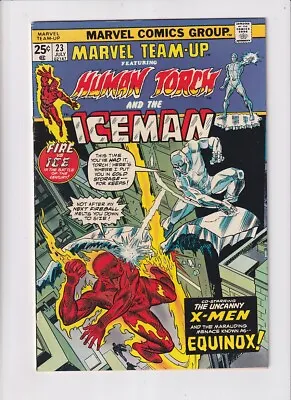 Buy Marvel Team-Up (1972) #  23 (7.0-FVF) (1965906) Human Torch, Iceman, 1st Equi... • 18.90£