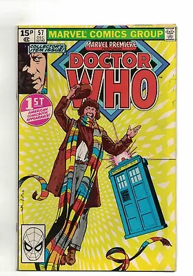 Buy Marvel Premiere #57 Doctor Who Tom Baker  (1980) VF- 7.5 • 15£