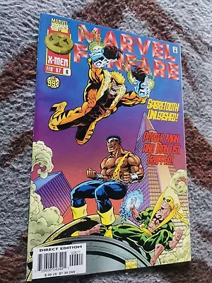 Buy Marvel Fanfare # 6 Nm 1997 Scarce Sabretooth ! X-factor ! Iron Fist ! Powerman ! • 4£