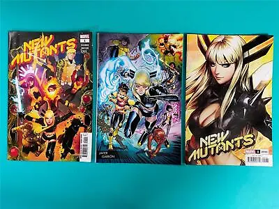 Buy 3x NEW MUTANTS # 1 Comic 2020 - VARIANT A B E Artgerm MAGIK Lau ~ Marvel UNREAD • 19.11£