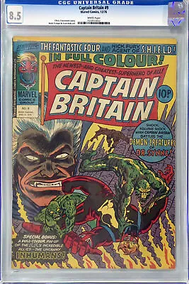 Buy Captain Britain #9 -  - Cgc 8.5 • 100£