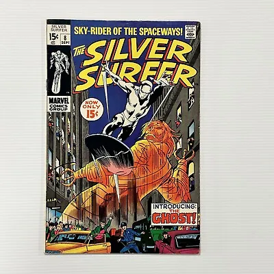 Buy Silver Surfer #8 1969 FN+ Cent Copy 1st Monthly Issue, 15¢, 1st Flying Dutchman • 60£