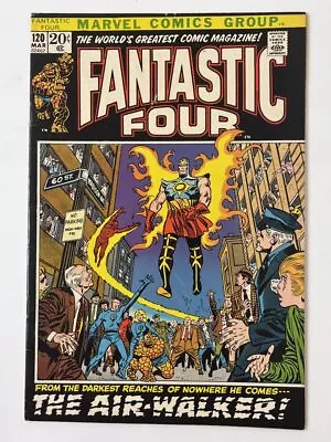 Buy Fantastic Four #120 (1971) 1st App. Air-Walker In 5.5 Fine- • 27.98£