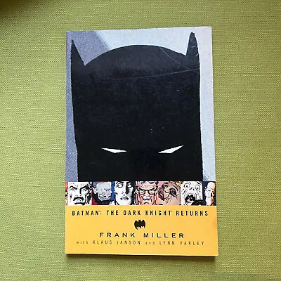 Buy The Dark Knight Returns Comic Book Frank Miller • 15£