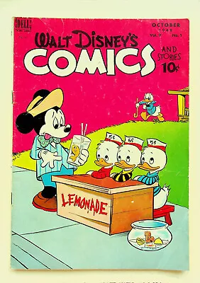 Buy Walt Disney's Comics And Stories Vol. 9 #1 (#97) (Oct 1948, Dell) - Good • 14.29£
