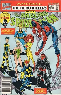 Buy Marvel Comics Amazing Spider-Man Volume 1 Annual Book #26 VF+ 1992 • 2.76£