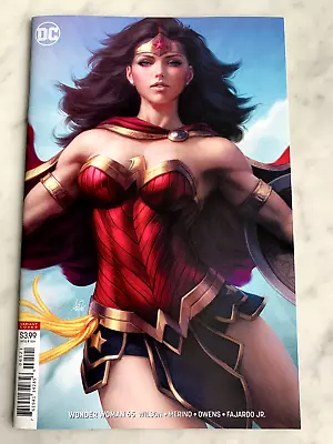 Buy Wonder Woman #65 Variant Cover By Stanley Artgerm Lau In High-Grade! (DC, 2019) • 8.96£