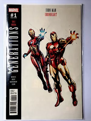 Buy Generations Iron Man & Ironheart #1 Olivier Coipel Cover Marvel 2017 Vf • 3.50£