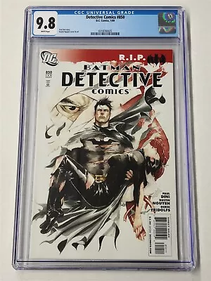 Buy Detective Comics #850 - CGC 9.8 - Gotham City Sirens • 93.92£