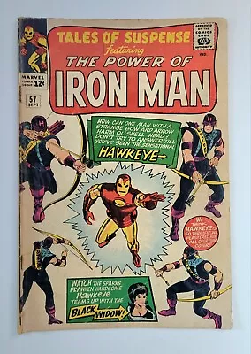 Buy Tales Of Suspense #57, Sept 1964, First Appearance Of Hawkeye • 435.38£