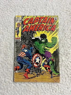 Buy Captain America #110 Marvel Comics 1969 Steranko 1st App Madame Hydra Silver Age • 33.59£
