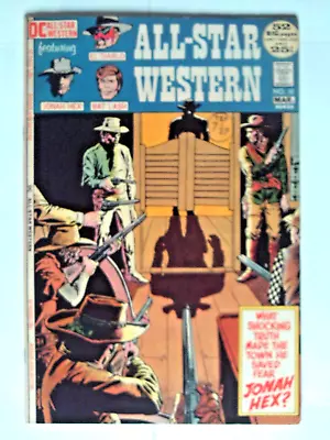 Buy Books, Comics & Magazines, ALL Star Western 10, Mar 1972. FINE-. 1st Jonah Hex. • 225£