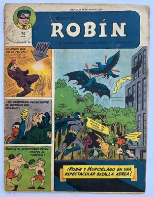 Buy Detective Comics Nº 171 Penguin Arrow Robin # 38 Muchnik Argentina Spanish 1951 • 63.07£