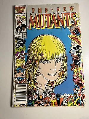 Buy New Mutants #45 Newsstand 25th Anniversary Cover Marvel Comics 1986 • 7.09£