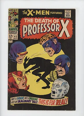 Buy Uncanny X-Men 42 1st Series Marvel 1968 FN VF Cyclops Roy Thomas • 70.96£